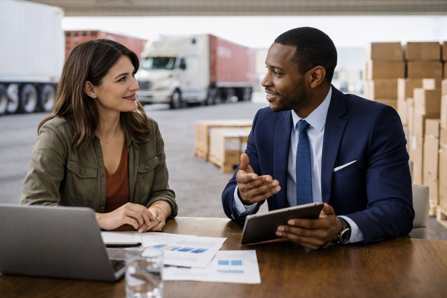Échange de conseil financier entre un dirigeant et son conseil